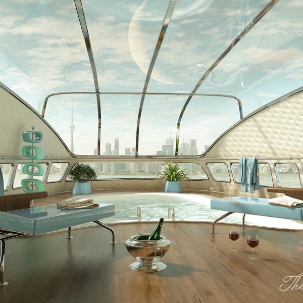 The President Lounge deck