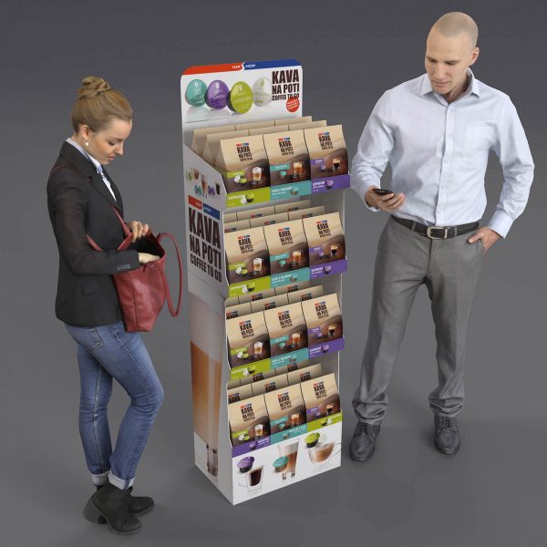 Coffee to go Display Stand